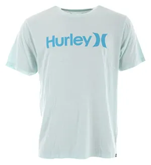 Hurley Herren Evd WSH OAO Solid Ss T-Shirt. Blaugrün. gefärbt. XL