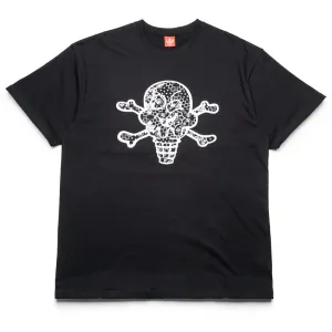 Ice Cream Face Time Tee - Black