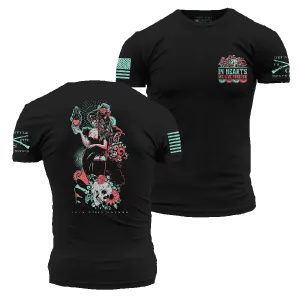 In Hearts We Live Forever T-Shirt - Black