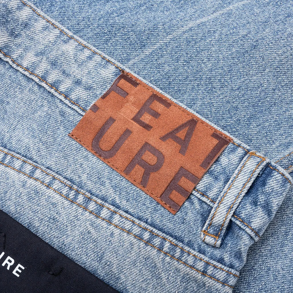 Jacob Tapered Denim - Vintage Med Blue