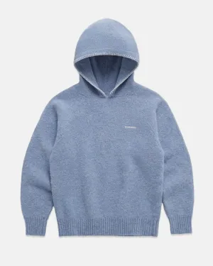 J.PRESS X MADHAPPY SHAGGY DOG HOODIE - BLUE