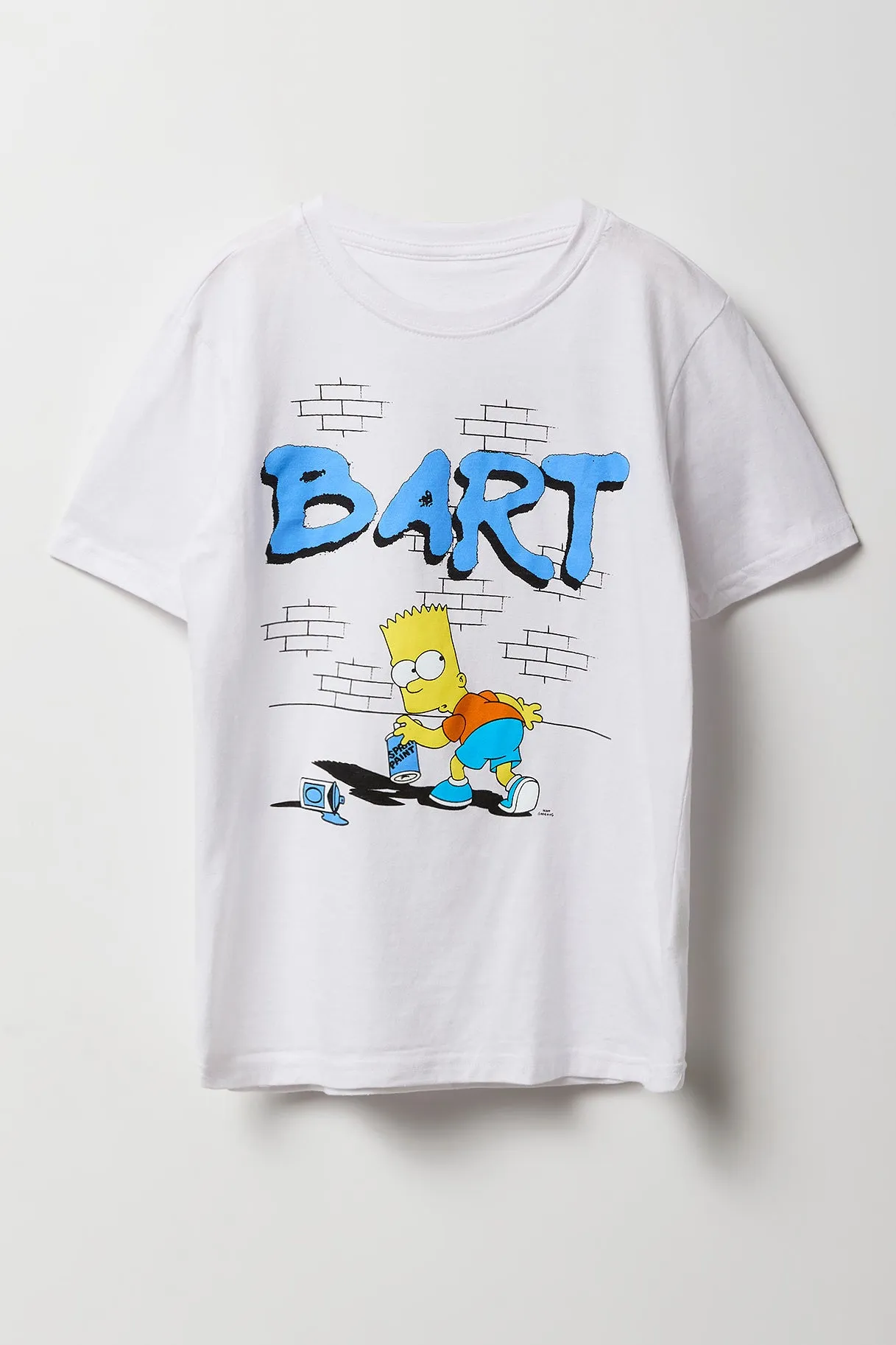 Kids Bart Simpson Graphic T-Shirt