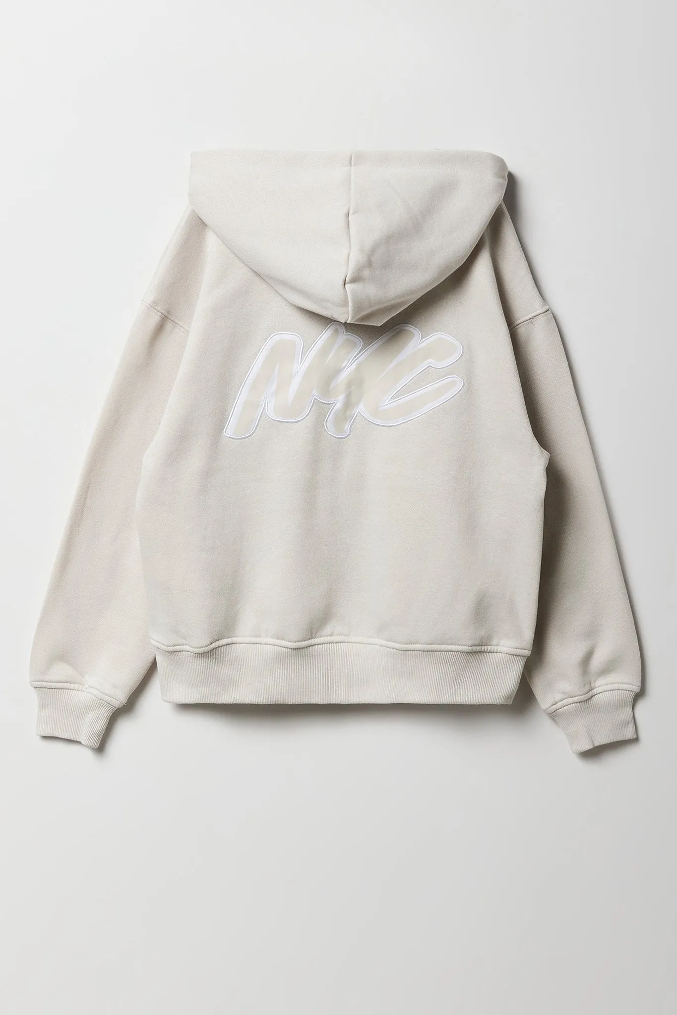 Kids Legend Embroidered Zip-Up Fleece Hoodie