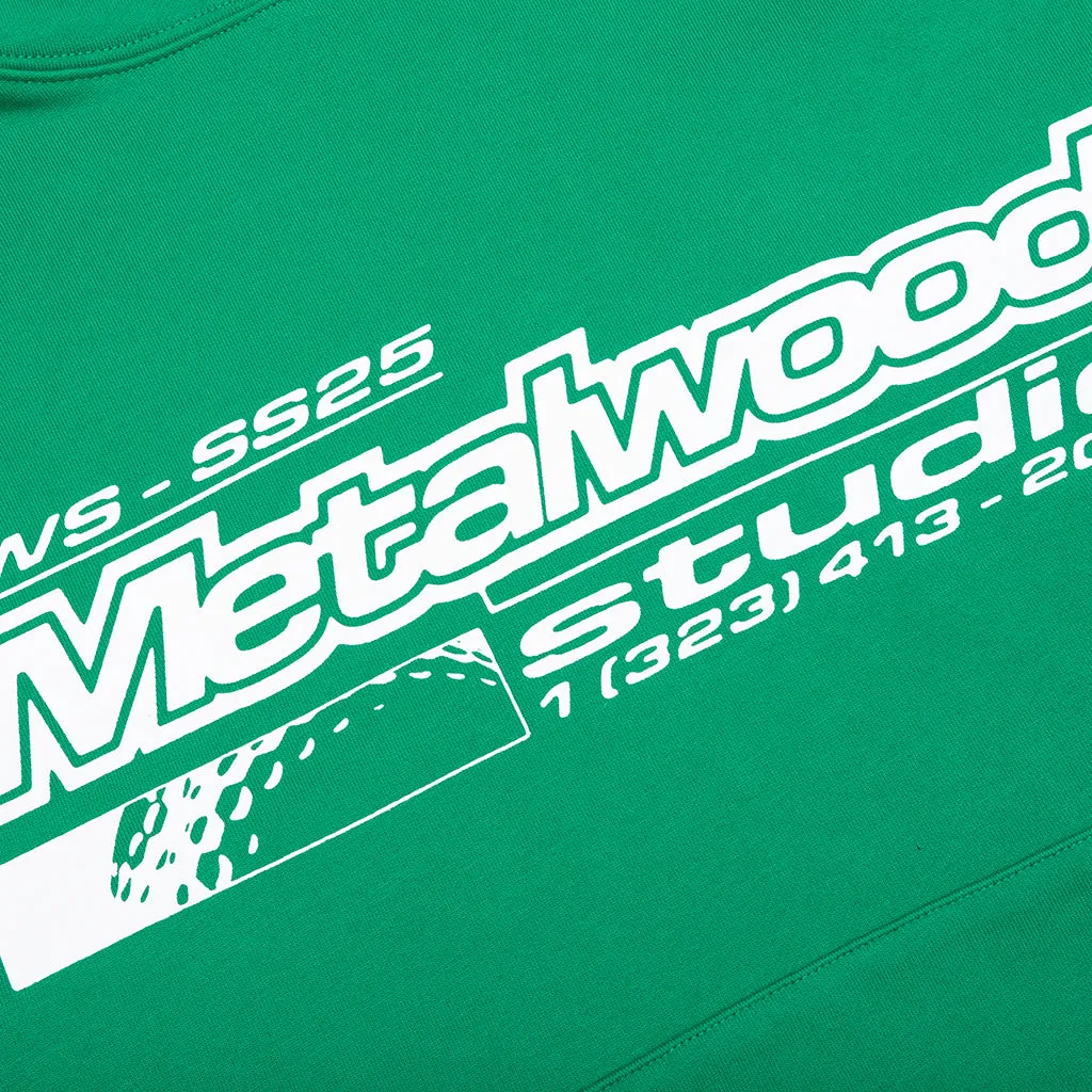 La Brea Shop Hooded Sweatshirt - Green