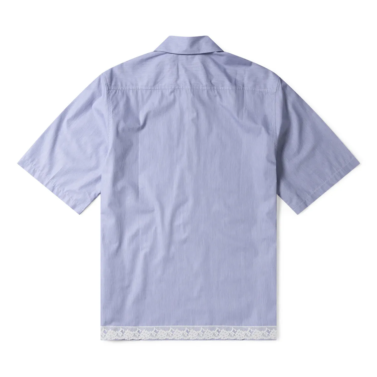 Lace Trim D Shirt 'Navy'