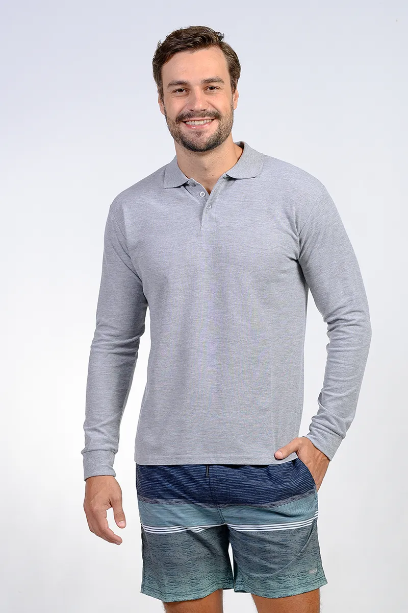 Long Sleeve Polos for men