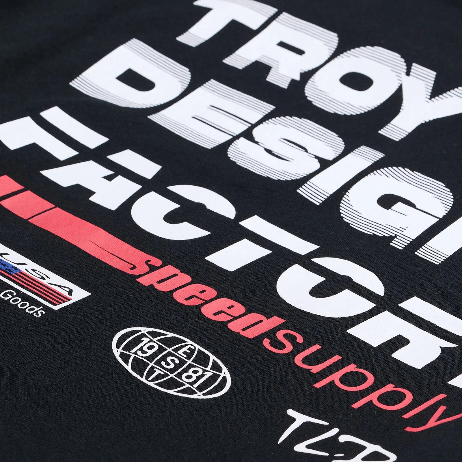 Long Sleeve Tee Factory Black