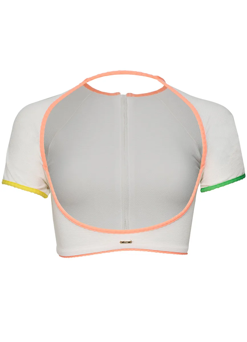 Maaji Coco Loco Sedona Swim Crop Top Bikini Top