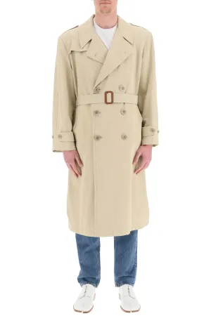 Maison Margiela Double-Breasted Trench Coat
