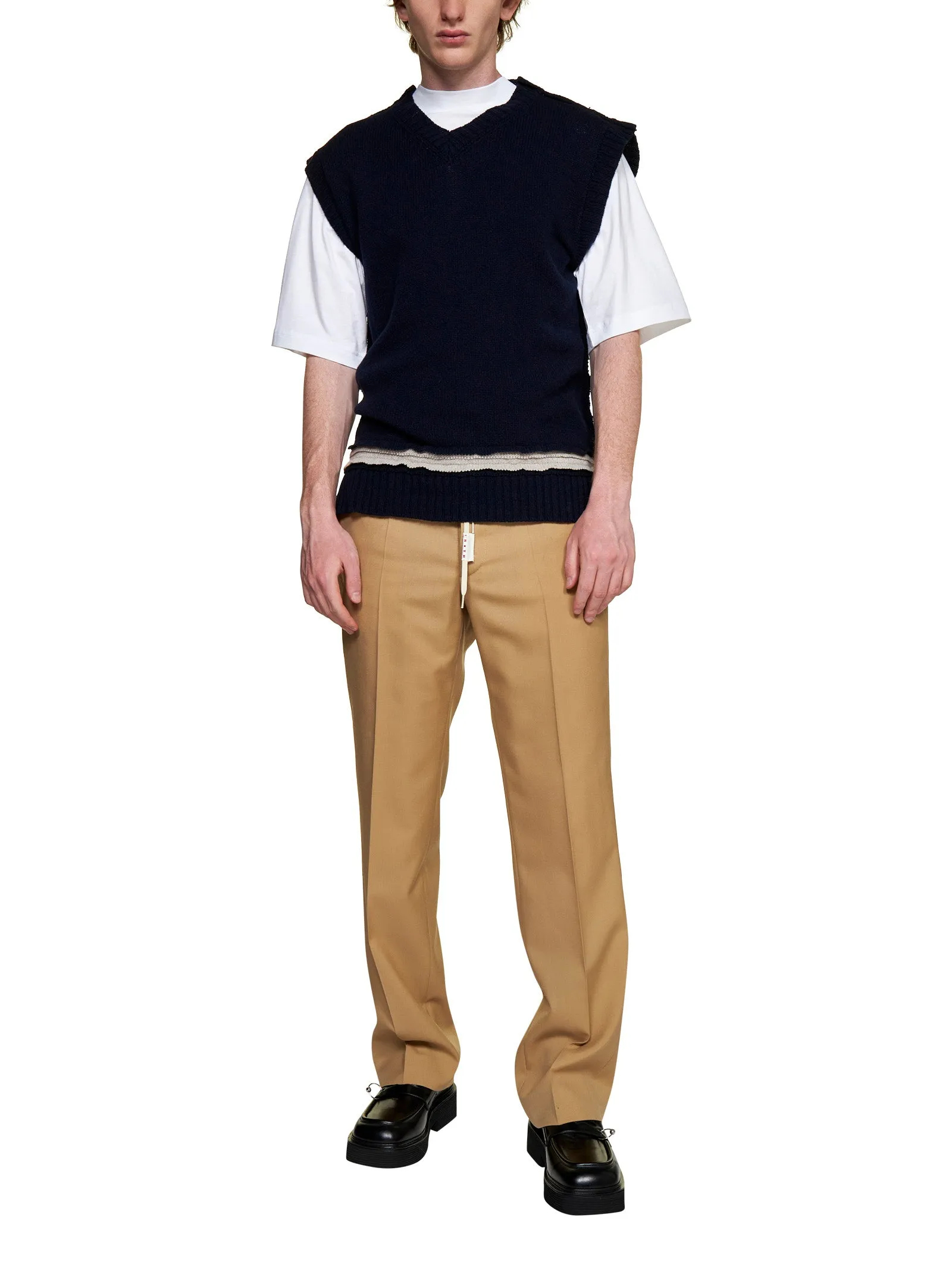 Marni V-Neck Sleeveless Vest