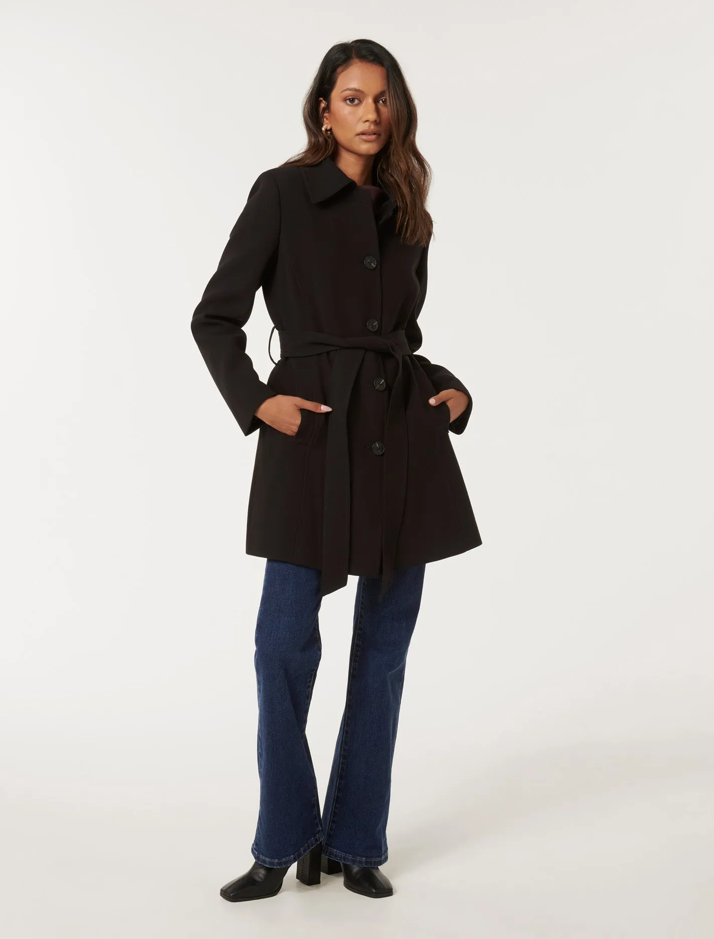 Martha Petite Trench Mac Coat