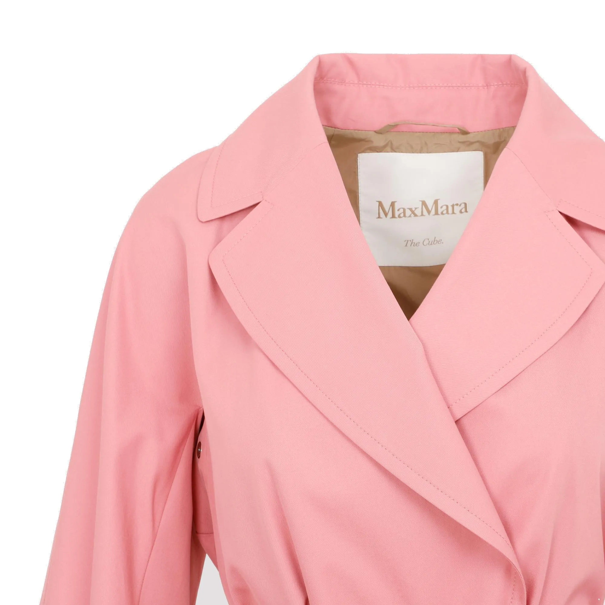 Max Mara The Cube Belted Trench Coat