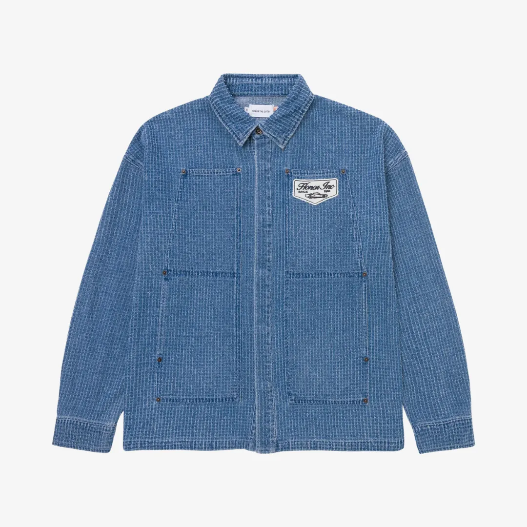 mens honor the gift inc cover shirt (indigo)