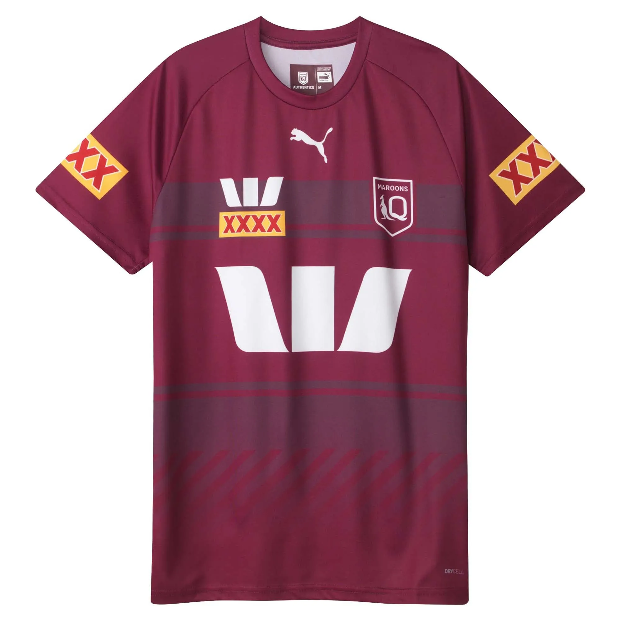 Men's State Of Origin Queensland Maroons 2025 Training Tee
