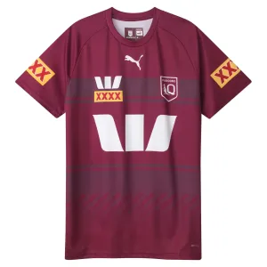 Men's State Of Origin Queensland Maroons 2025 Training Tee