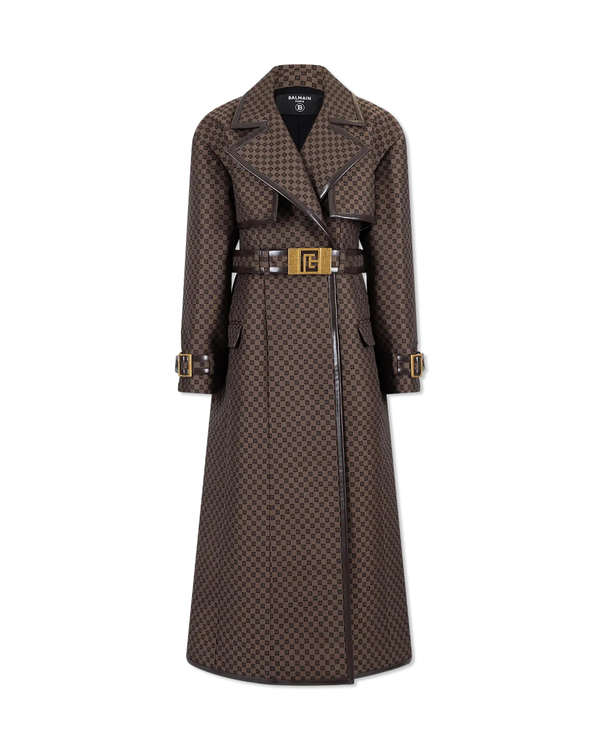 Mini Monogram Jacquard Trench Coat
