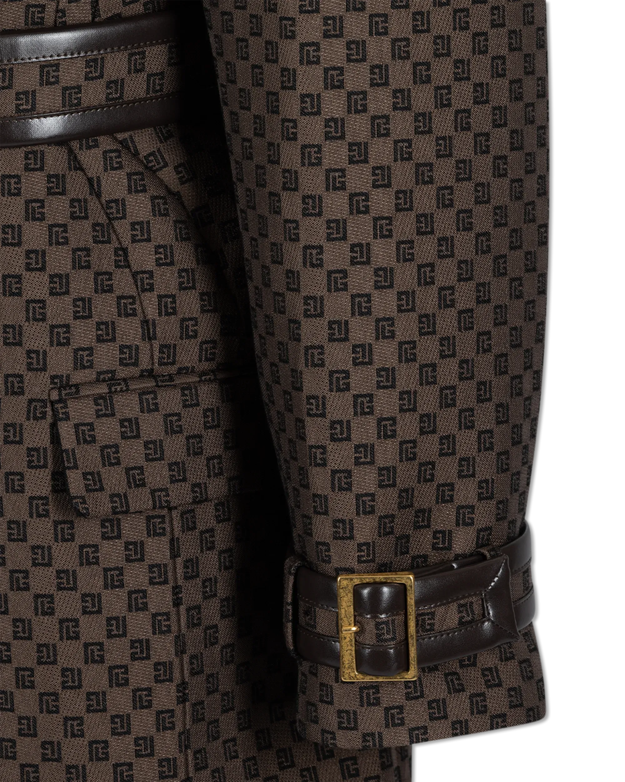 Mini Monogram Jacquard Trench Coat