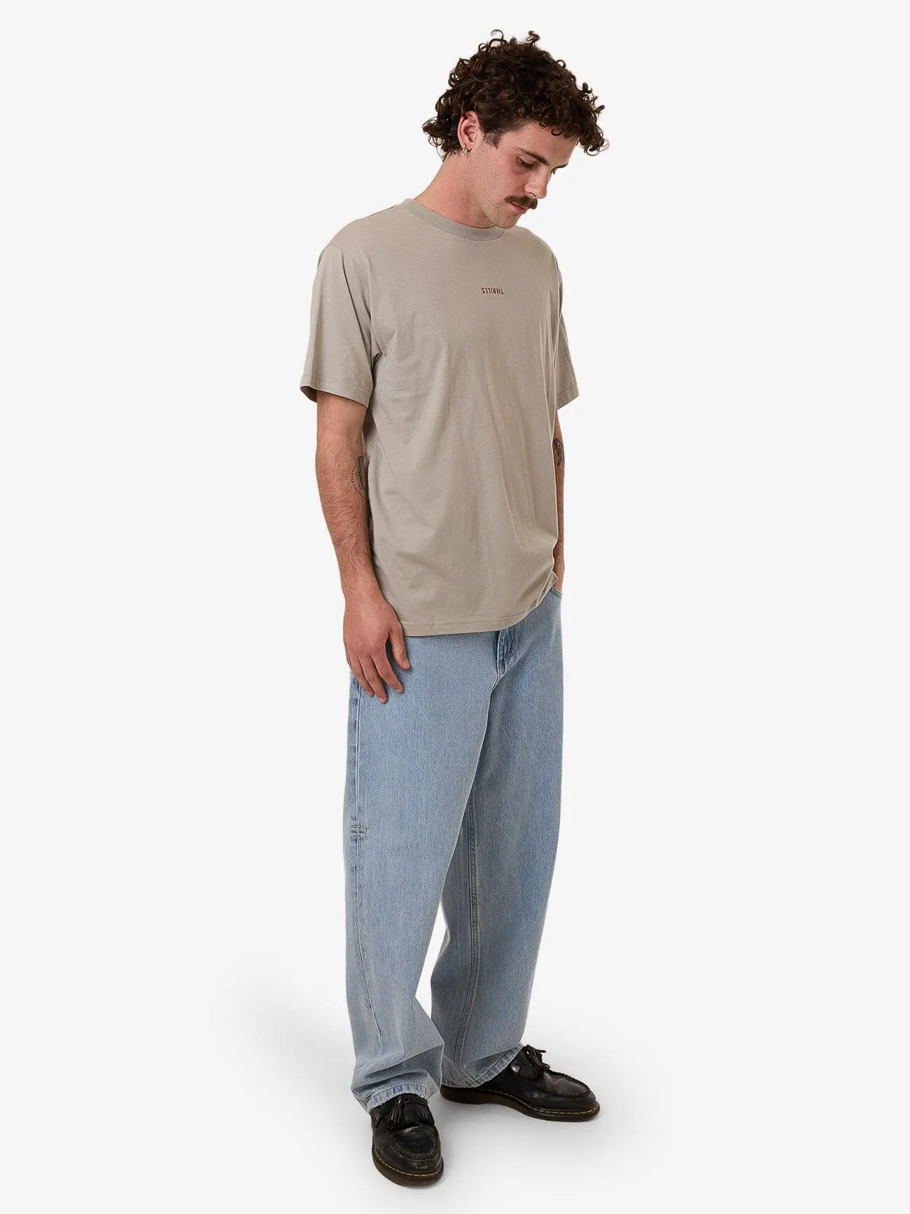 Minimal Thrills Merch Fit Tee - String