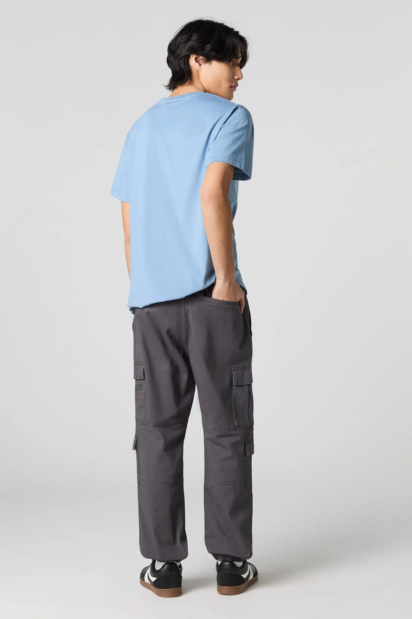 Multi Zip Pocket Cargo Jogger