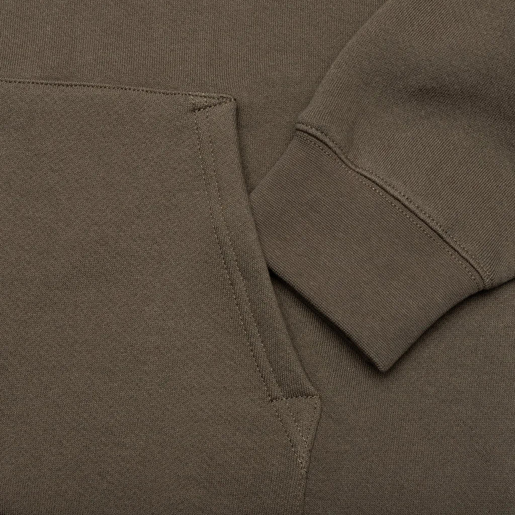 Museum Zip-Up Hoodie - Coffee