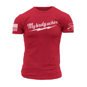My Body Aches T-Shirt - Red
