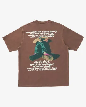 Napping Climber Tee Pigment Brown
