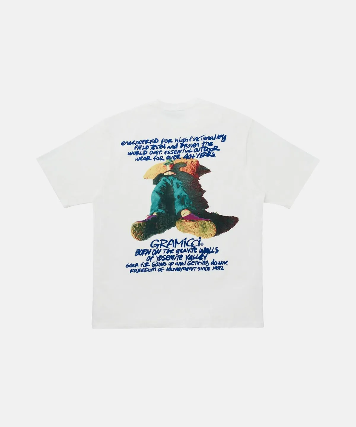 Napping Climber Tee White