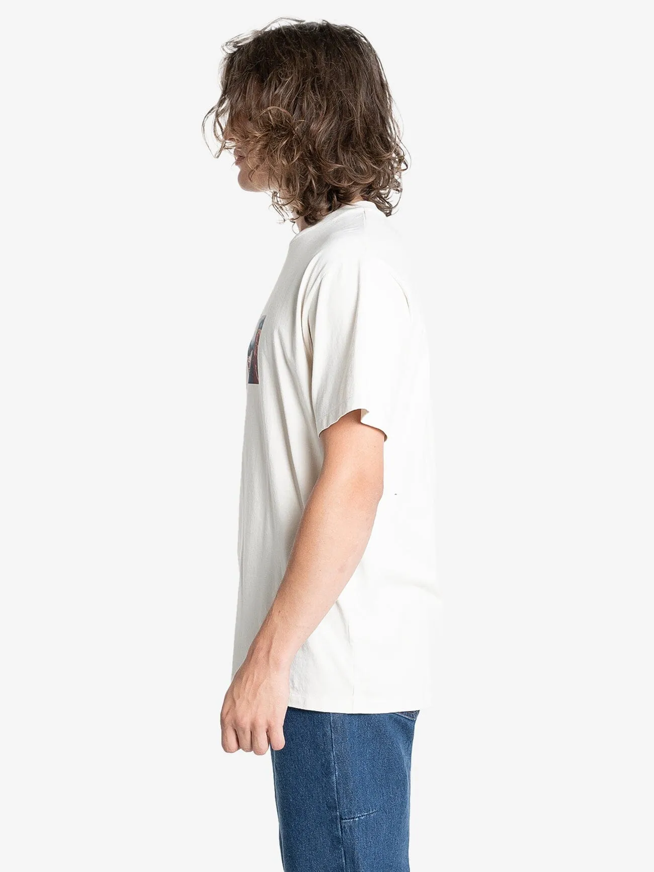 Neurotic Illusion Merch Fit Tee - Heritage White
