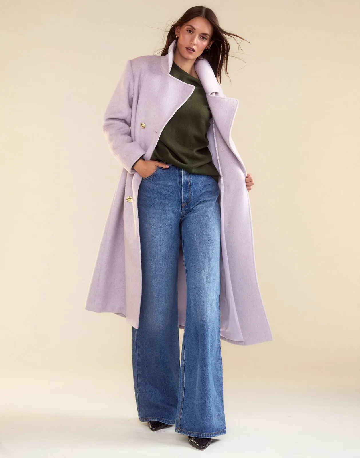 Noa Wool Trench Coat