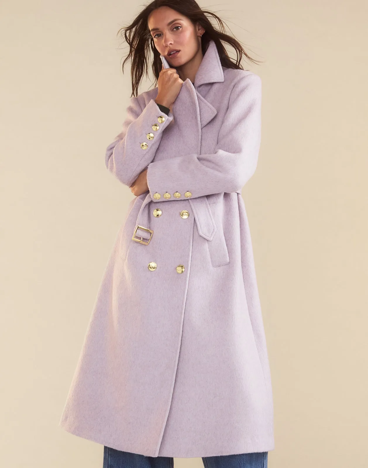 Noa Wool Trench Coat