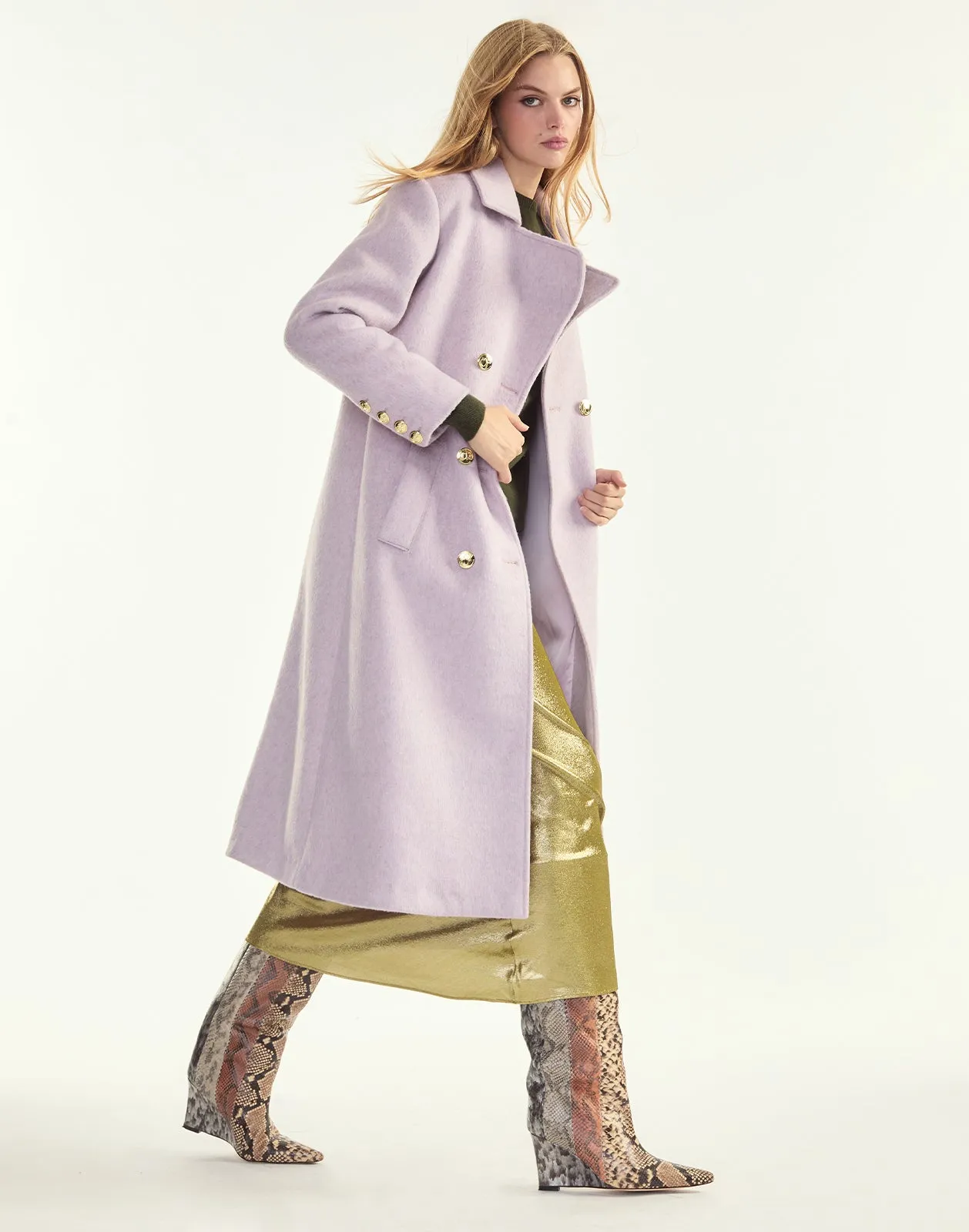 Noa Wool Trench Coat
