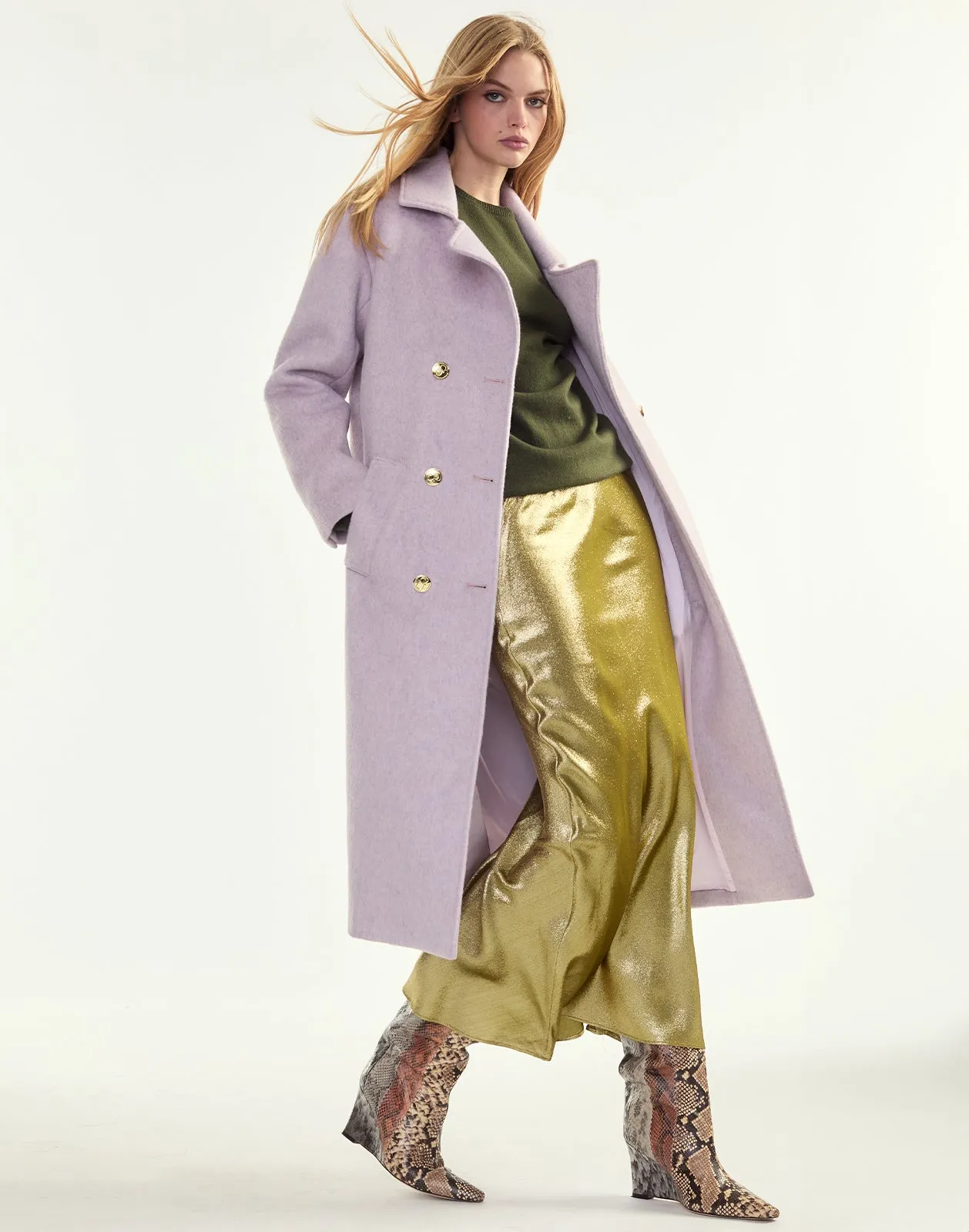 Noa Wool Trench Coat