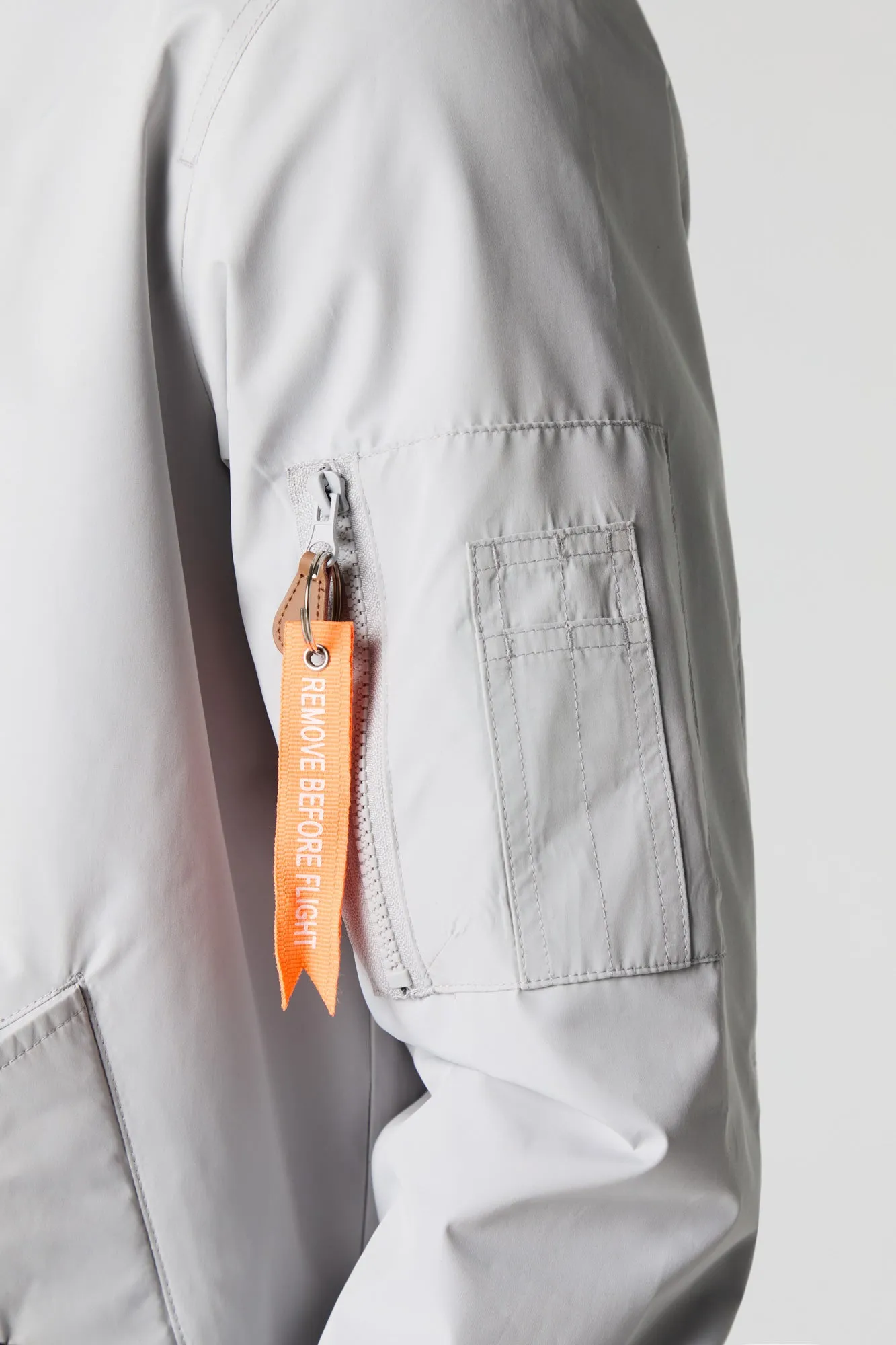 Nylon Bomber Jacket