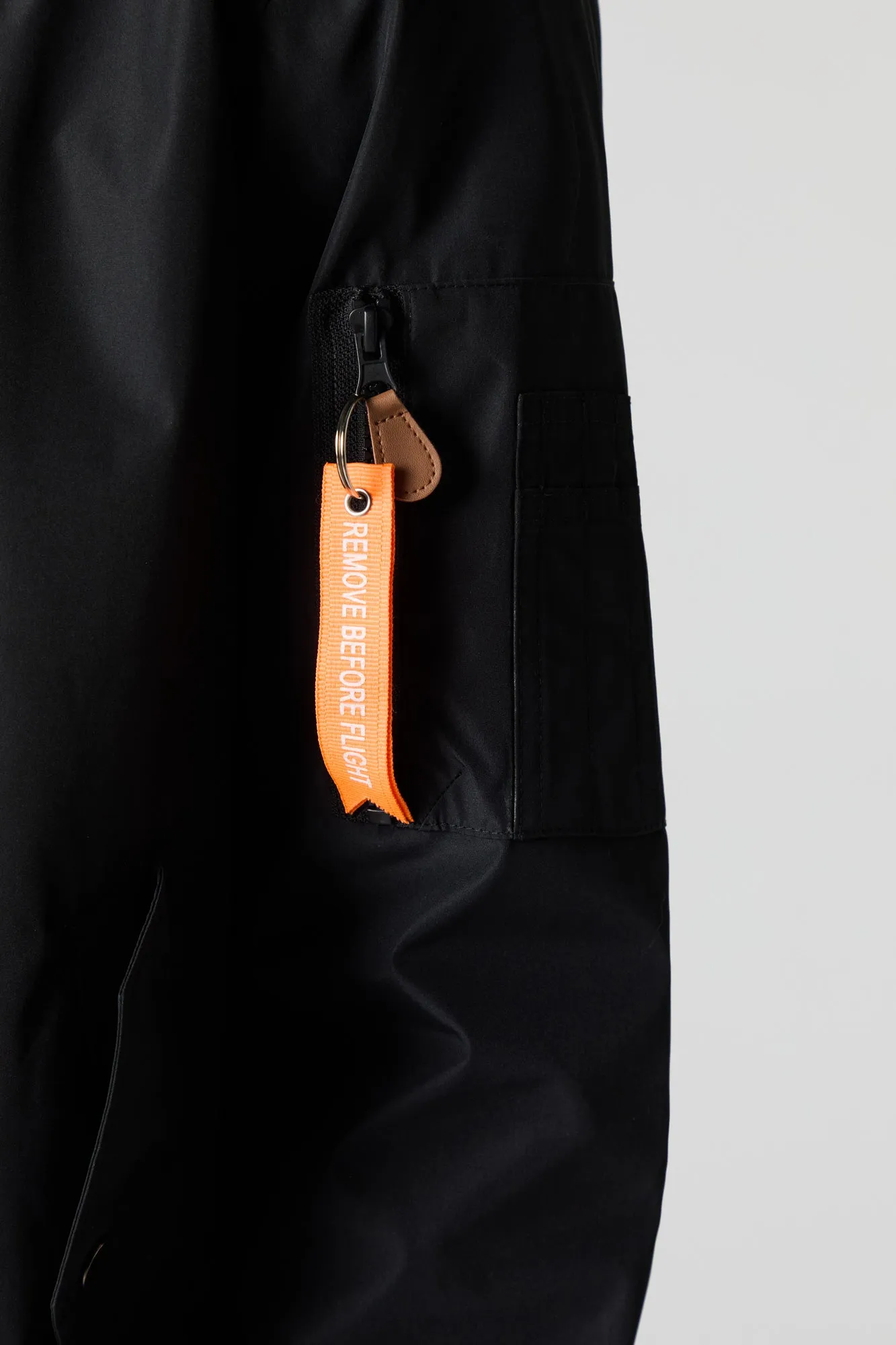 Nylon Bomber Jacket