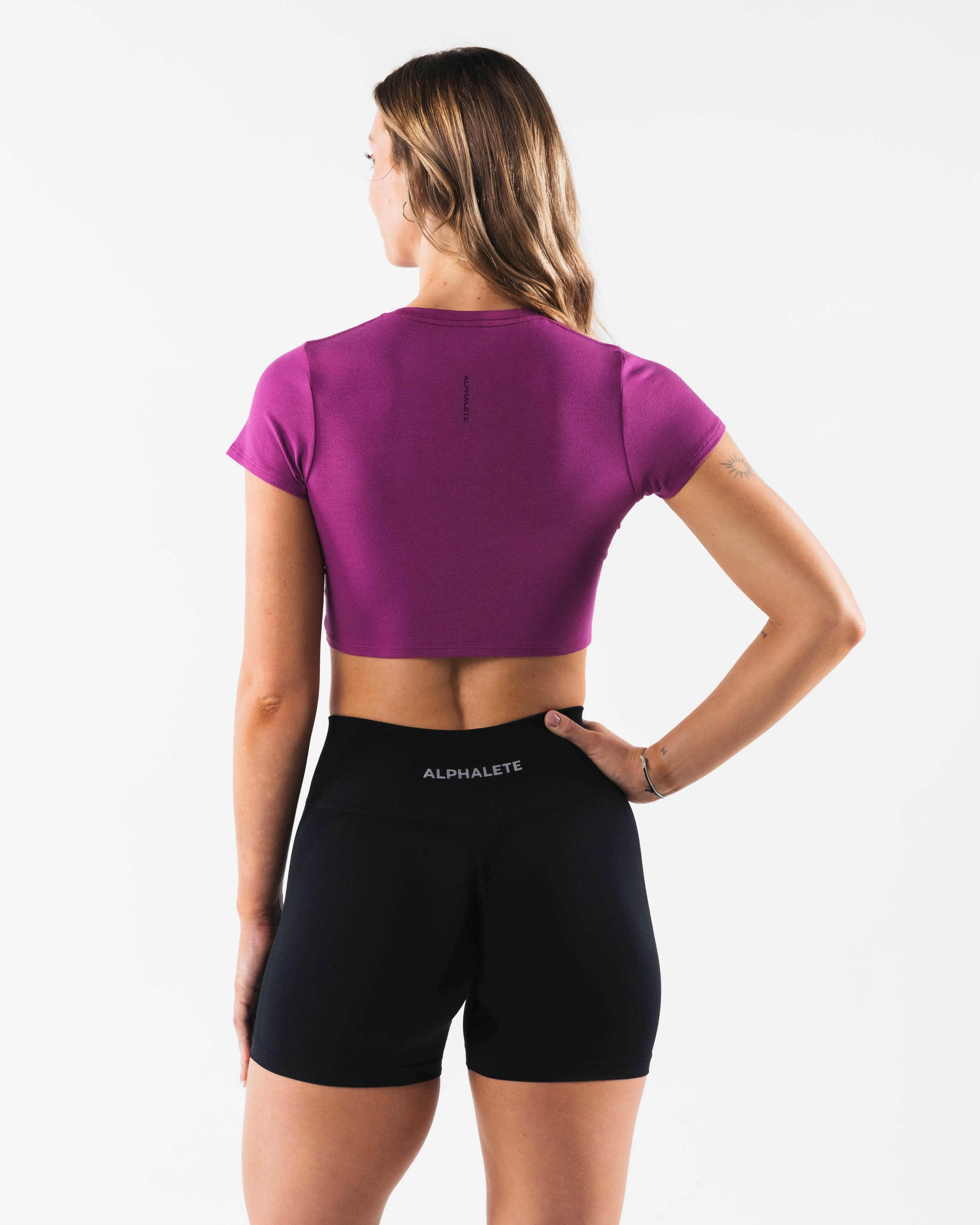 OT Crop Tee - Nebula