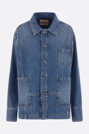 oversize denim jacket
