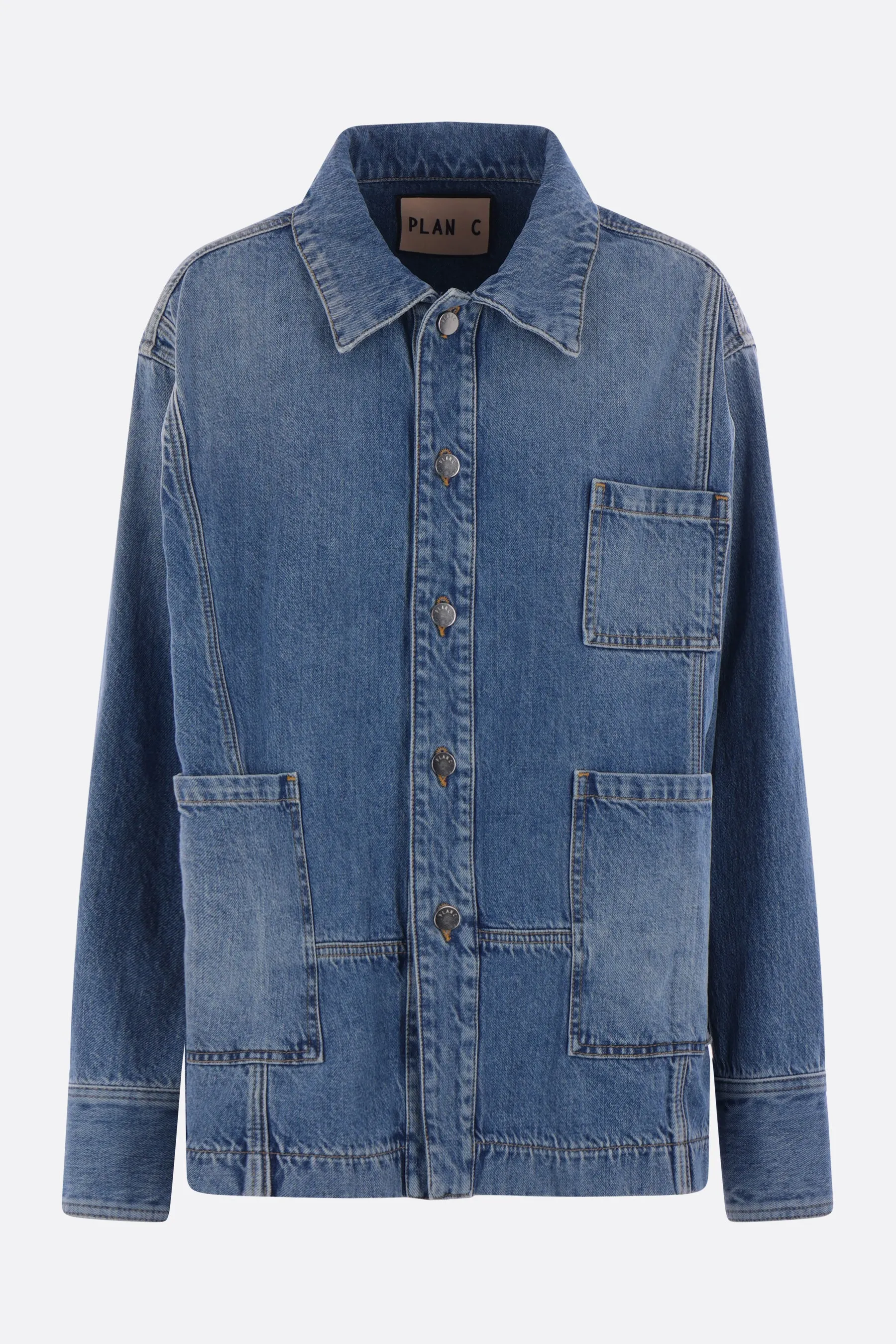 oversize denim jacket