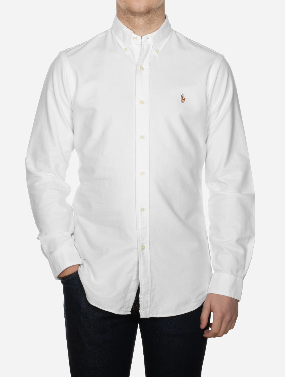 Oxford Sport Shirt Pure White