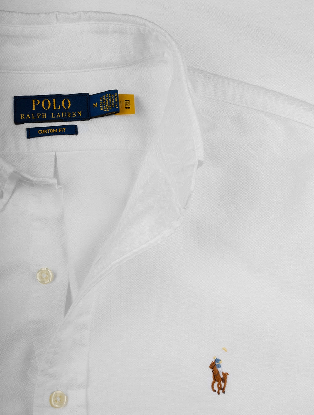 Oxford Sport Shirt Pure White