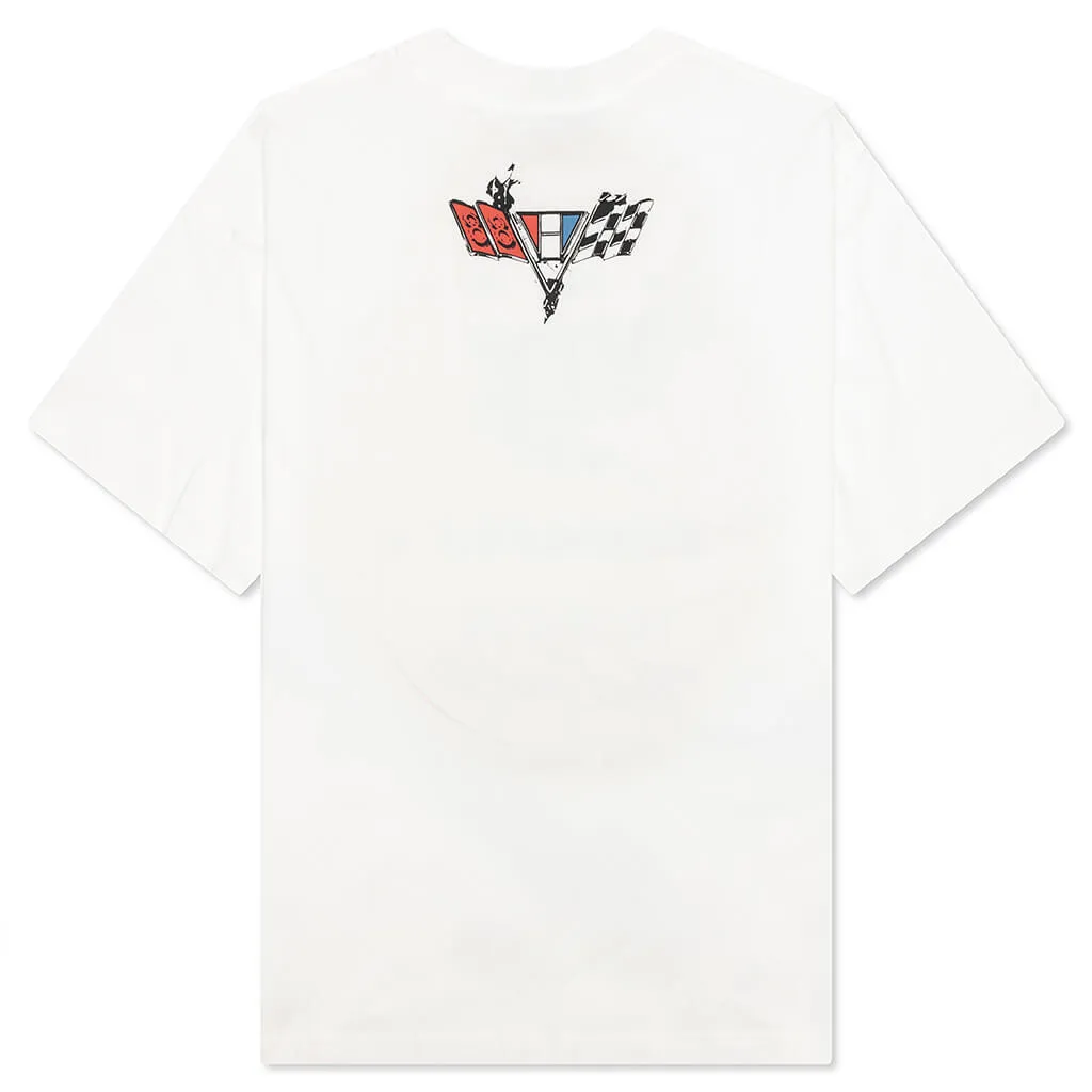 Persistence Race Tee - White
