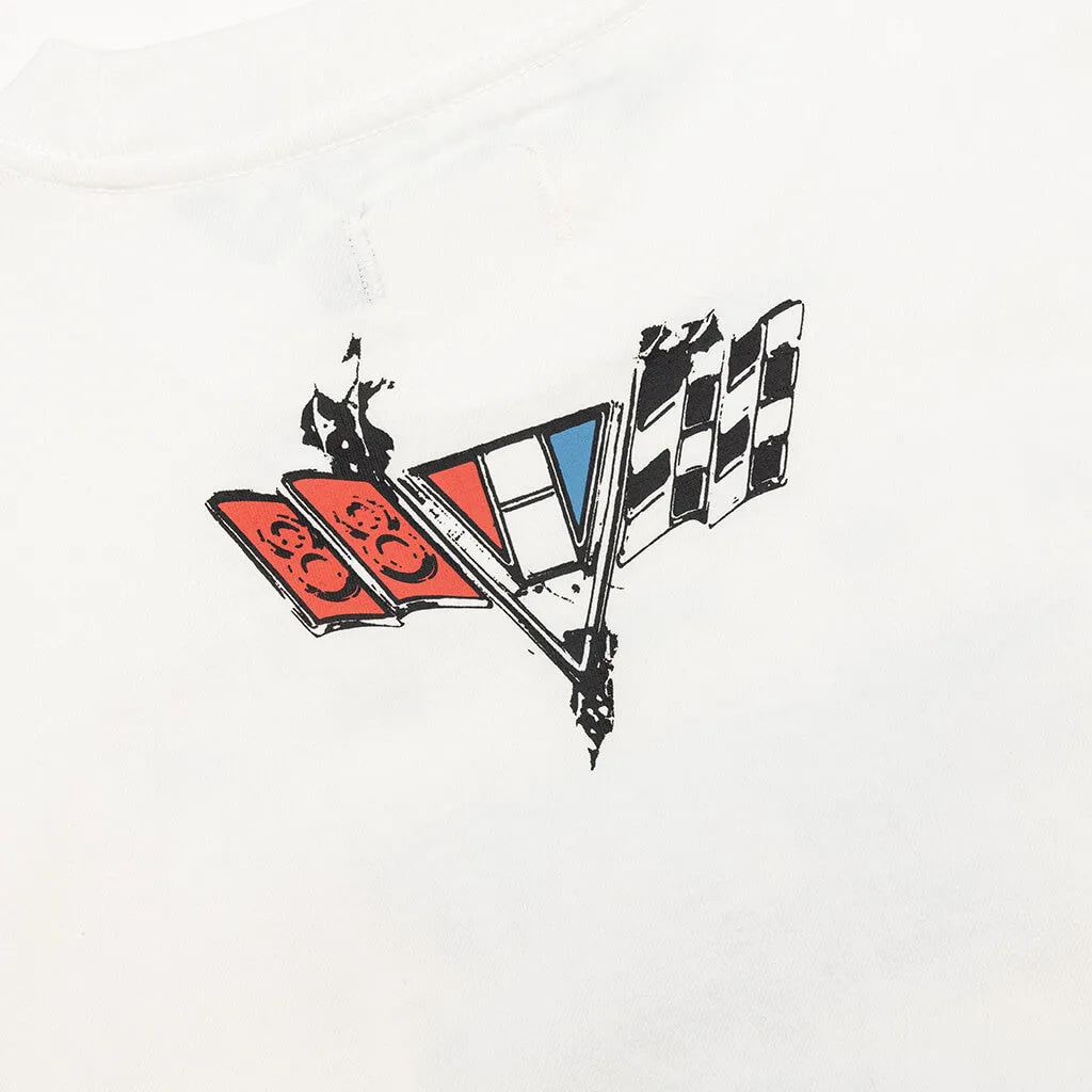 Persistence Race Tee - White