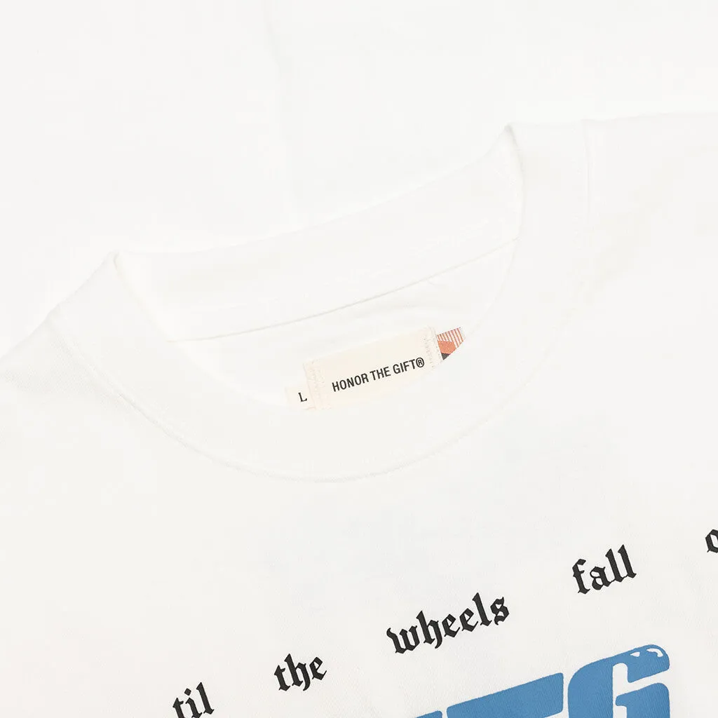 Persistence Race Tee - White