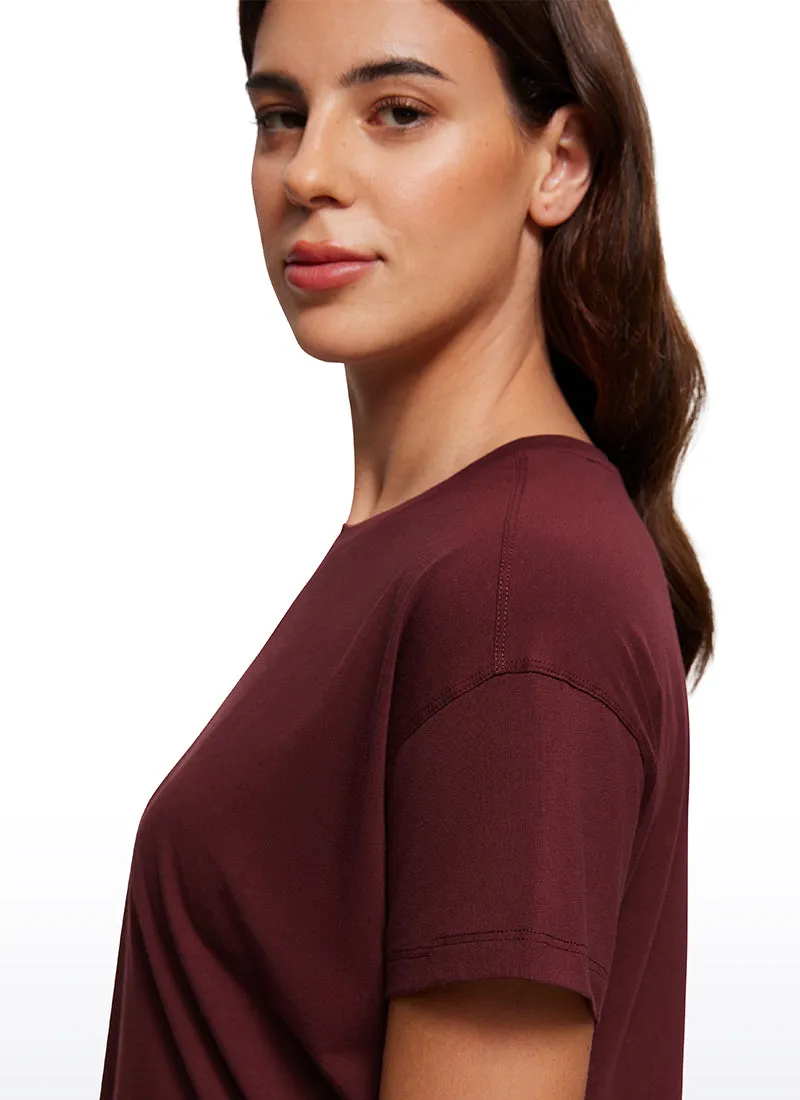 Pima Cotton Short Sleeves Loose Fit