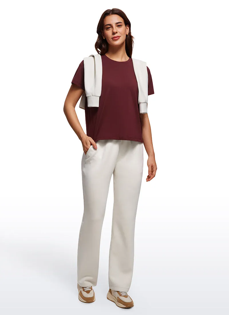 Pima Cotton Short Sleeves Loose Fit
