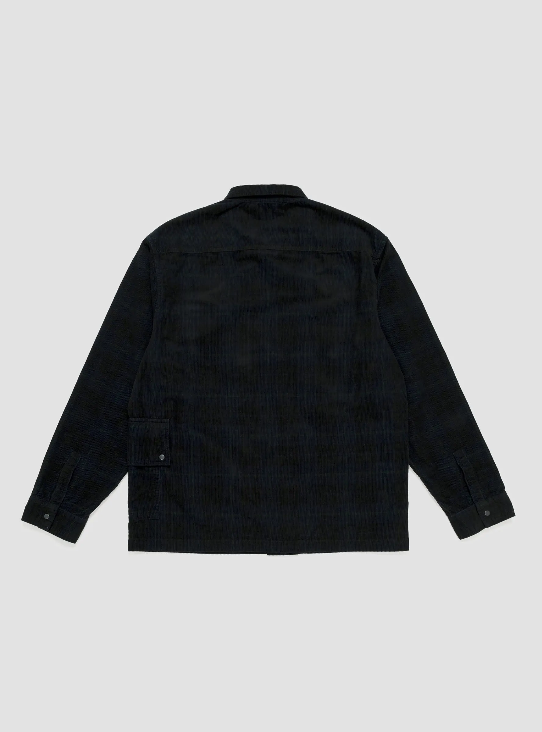 Plaid Corduroy Zip Jacket