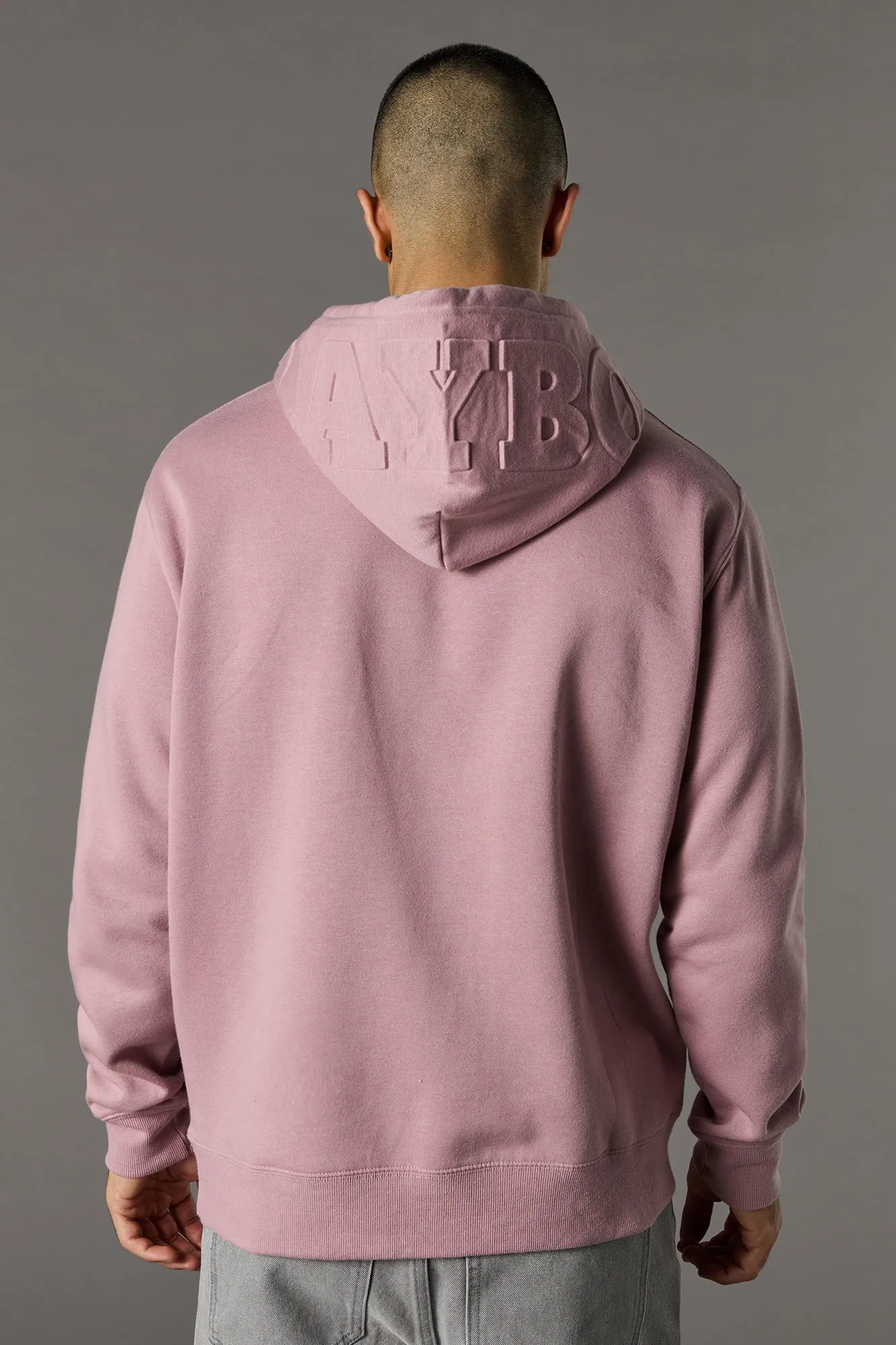 Playboy Embossed Fleece Hoodie
