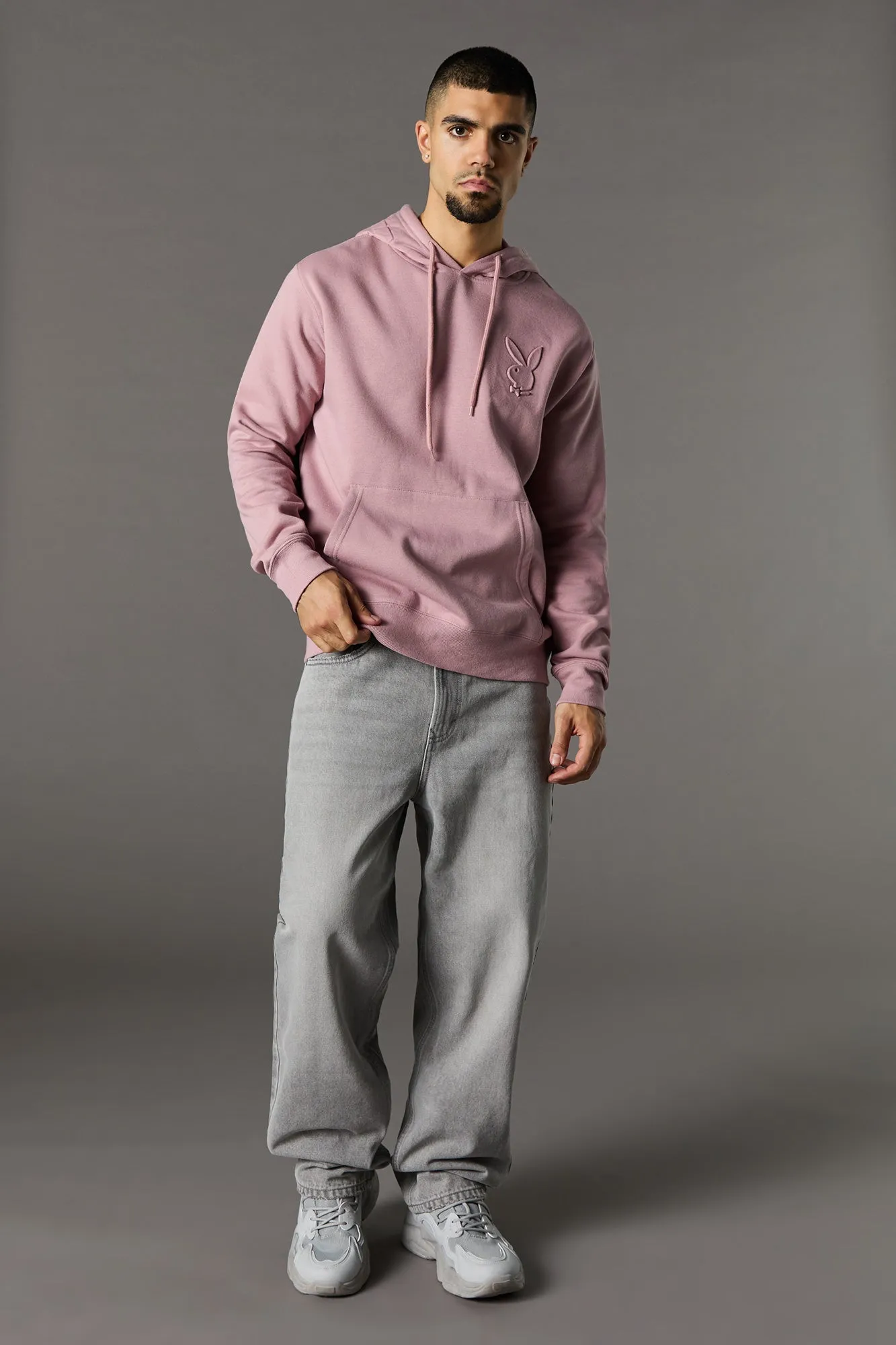 Playboy Embossed Fleece Hoodie