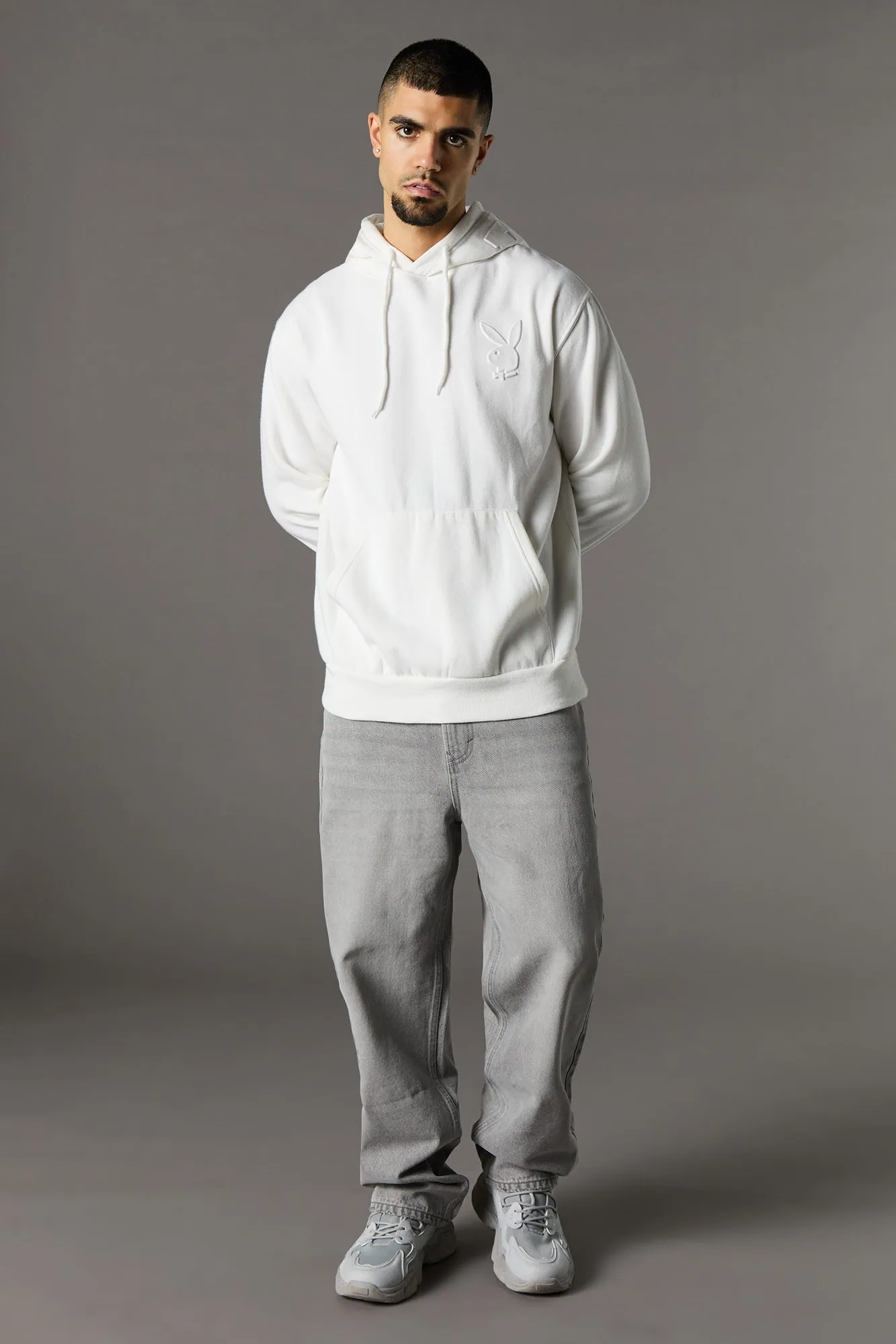 Playboy Embossed Fleece Hoodie