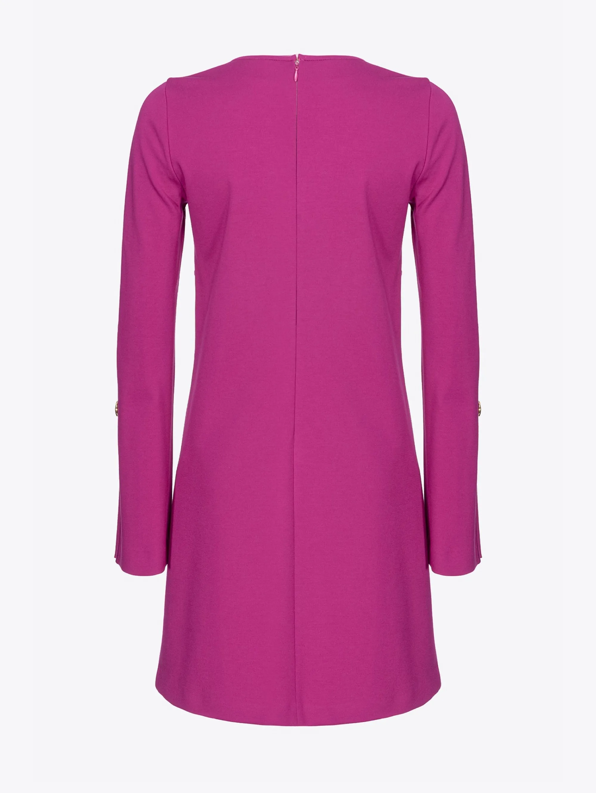 Purple A-Line Medium Length Dress