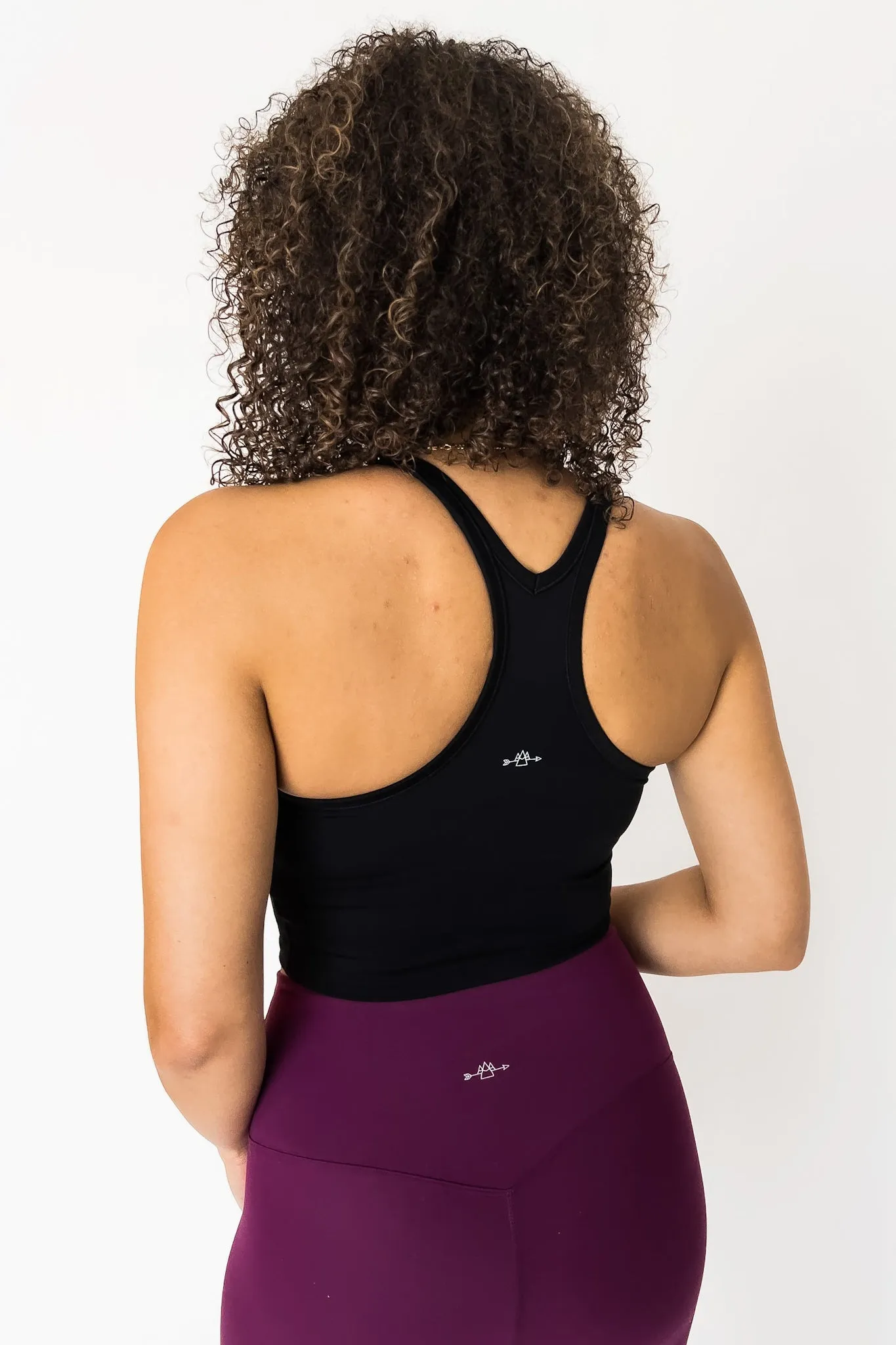 Racerback Crop *Built in Bra